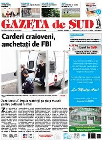 anunt Gazeta de Sud