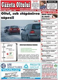 mare publicitate Gazeta de Olt