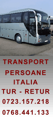 transport persoane italia